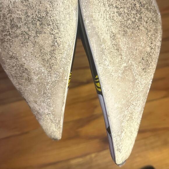 Spezie Black & White Pop Art Leather Heels – Size 37 - Picture 4 of 8